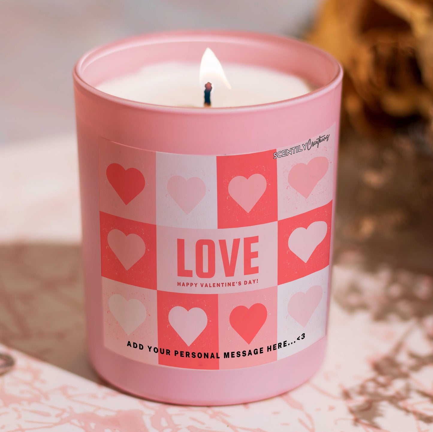Valentine LOVE Candle