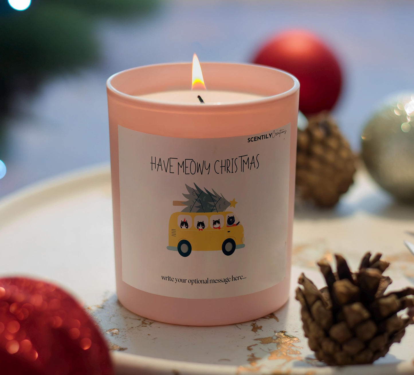 Christmas Tree Van Scented Candle
