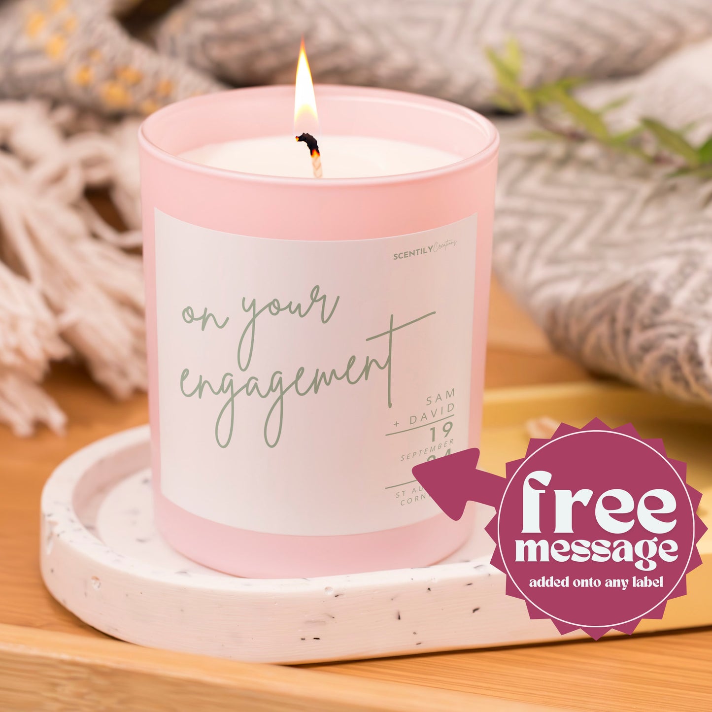On Your Engagement Scented Candle
