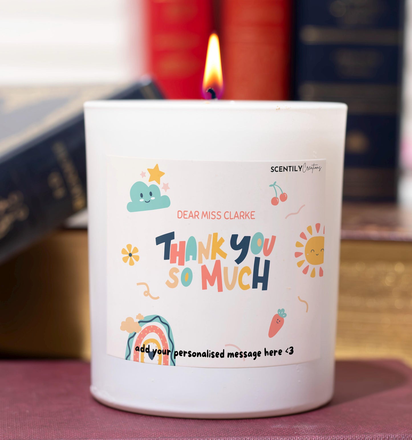 Sunshine Thank You So Much Scented Candle