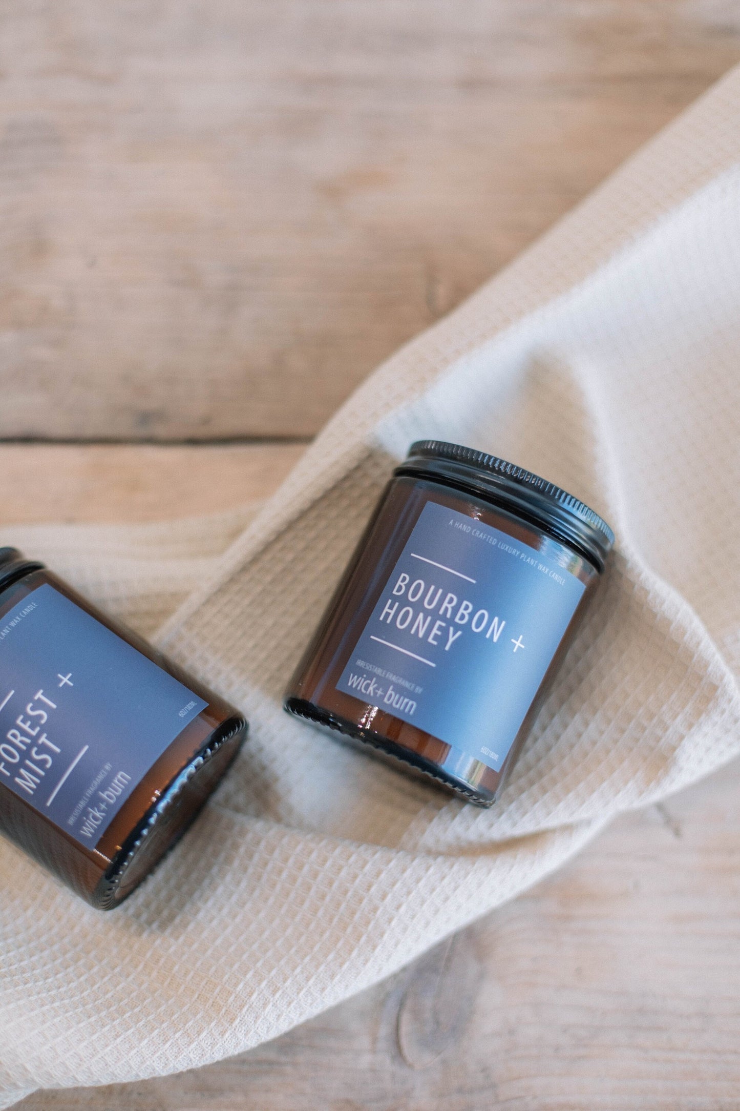 Bourbon + Honey Scented Candle