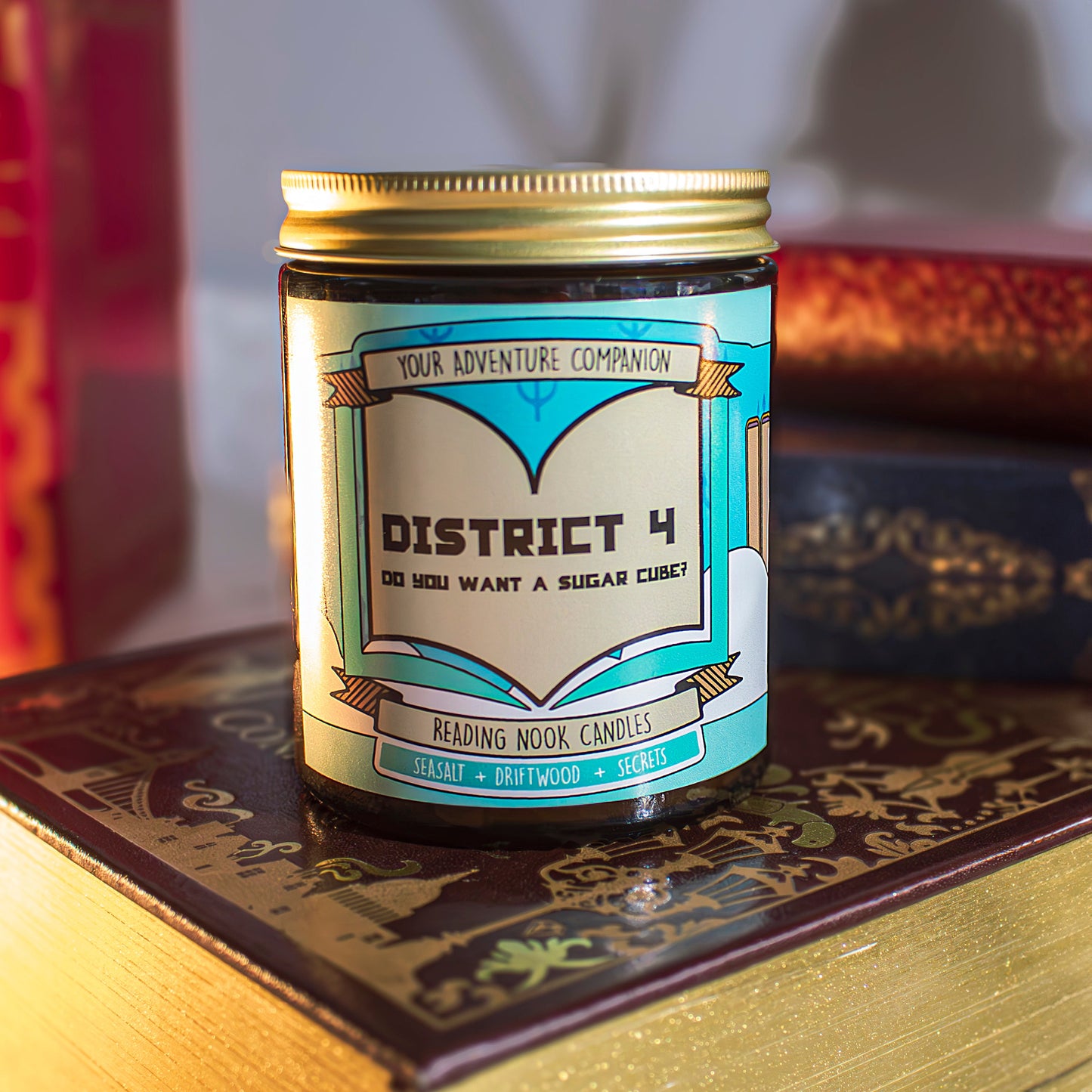 District 4 Hunger Games Inspired Scented Candle