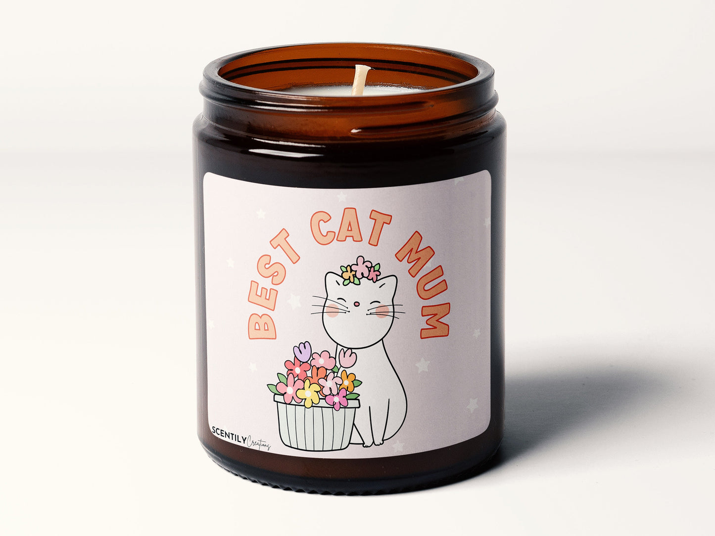 Best Cat Mum Scented Candle