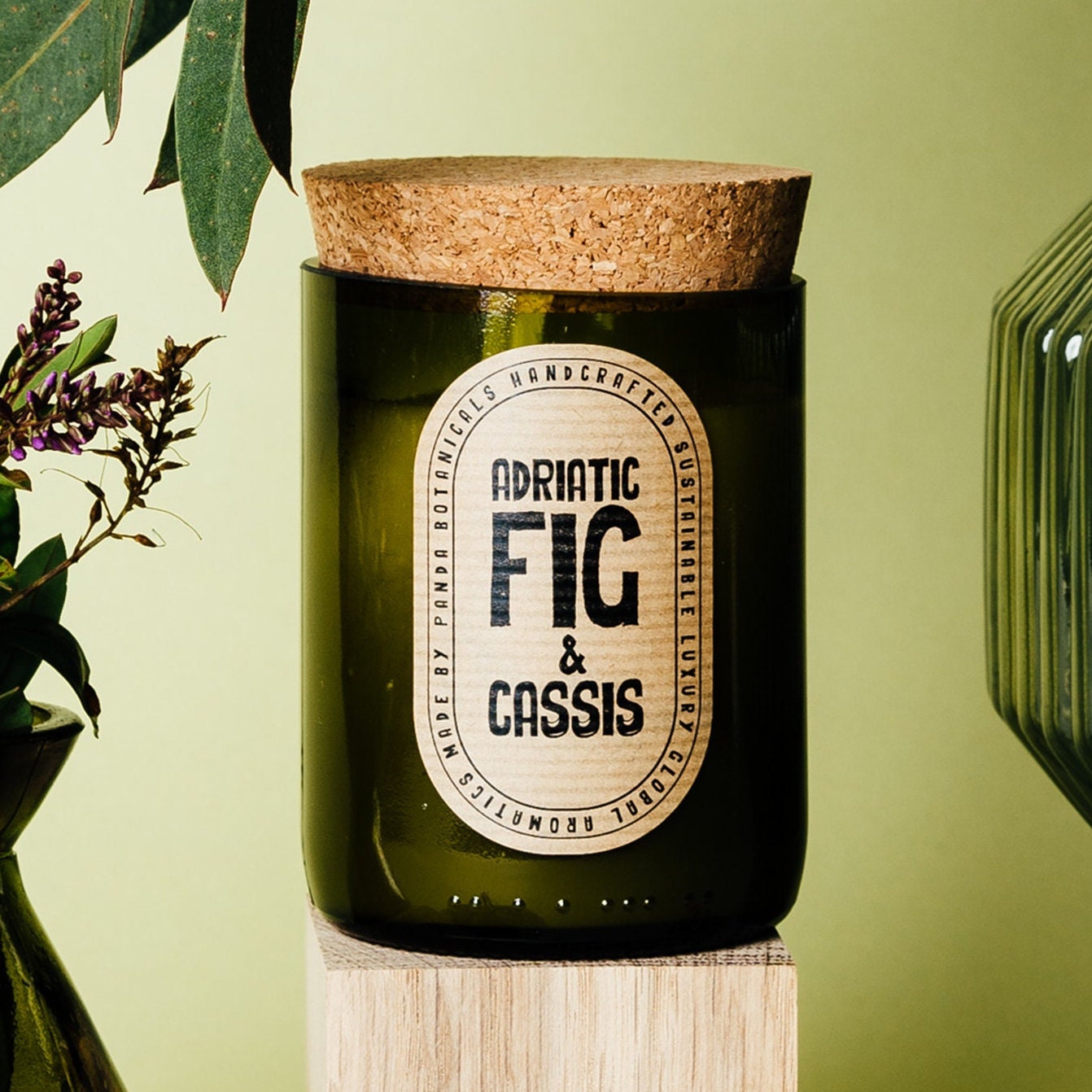Adriatic Fig & Cassis Scented Candle