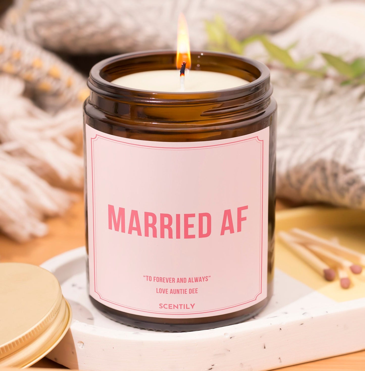 Married AF Scented Candle