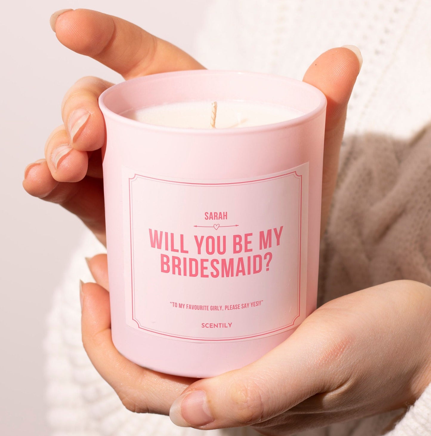 Be My Bridesmaid? Scented Candle