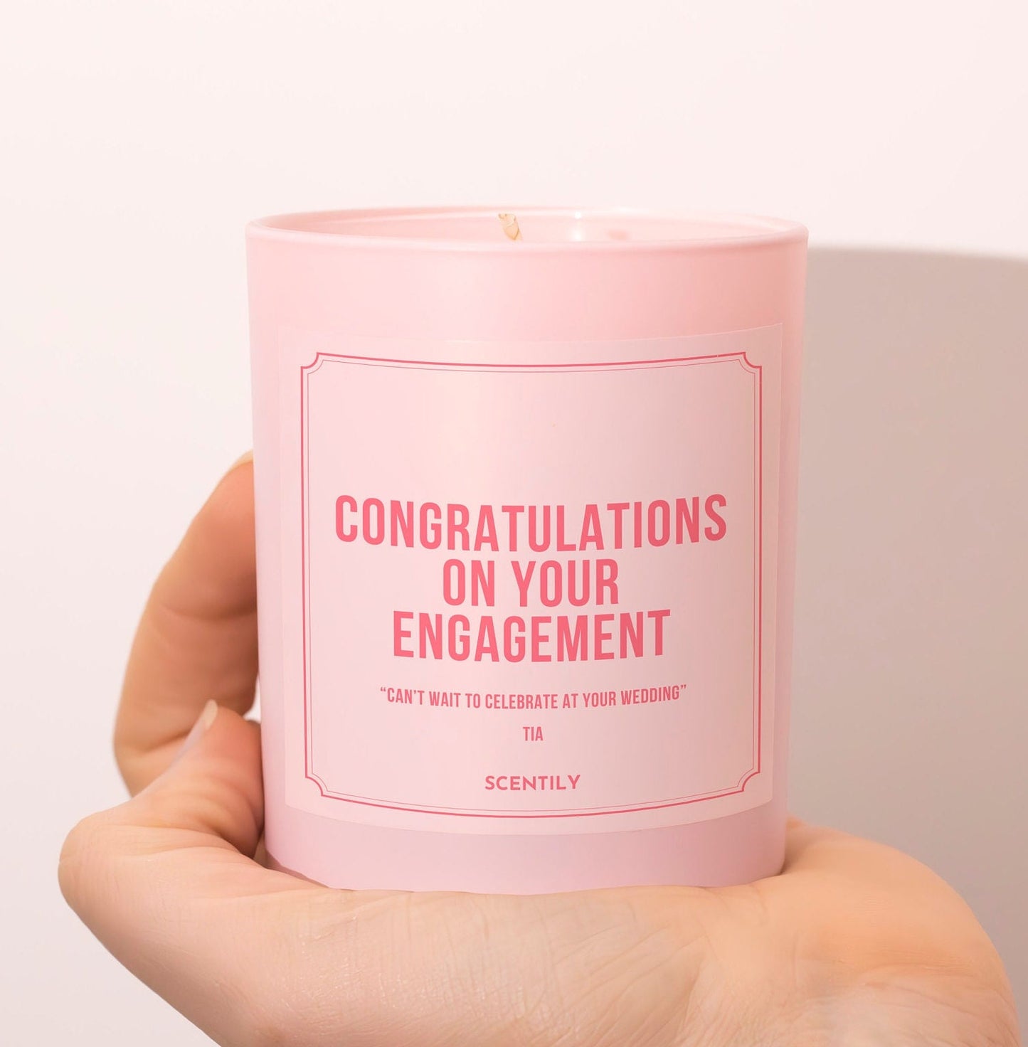 Congrats Engaged Scented Candle