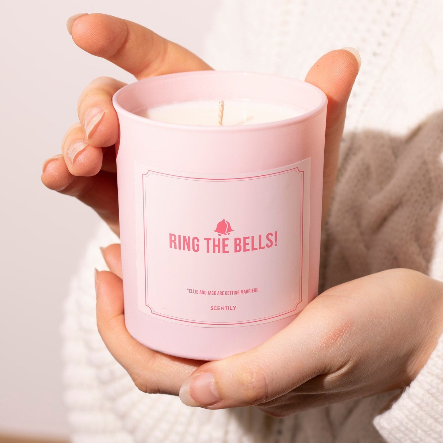 Ring the Bells Candle Wedding Candle