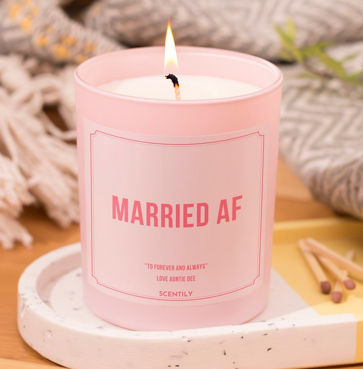Married AF Candle