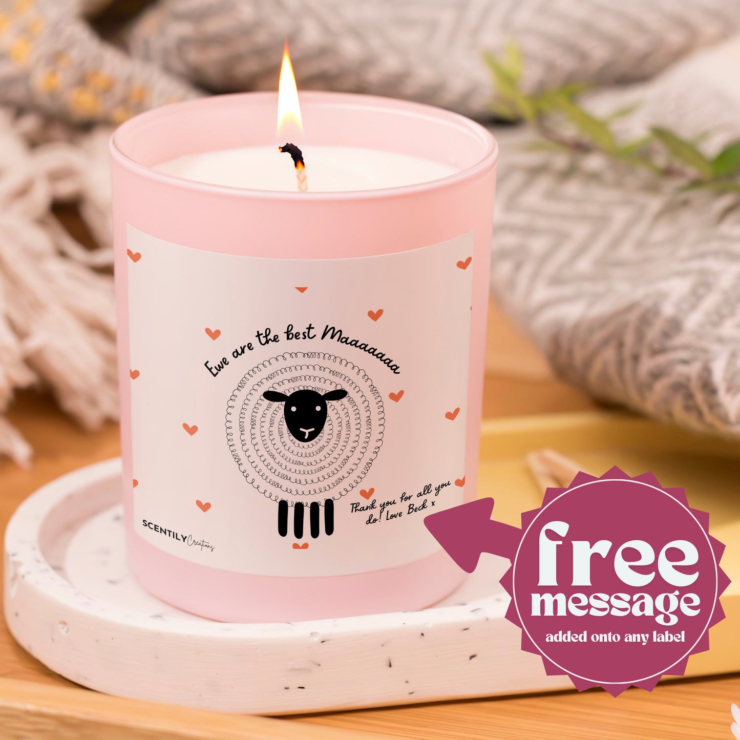 Ewe the Best Scented Candle