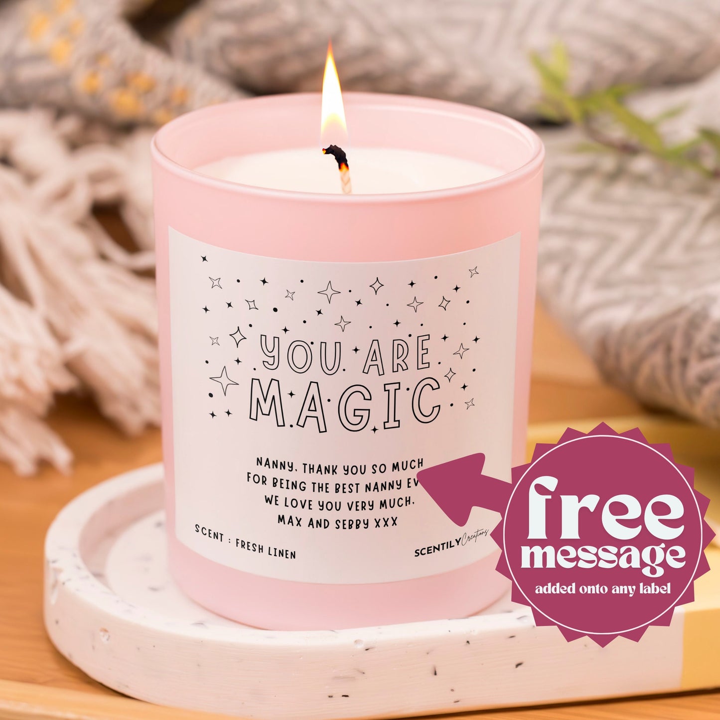 You are Magic Scented Candle