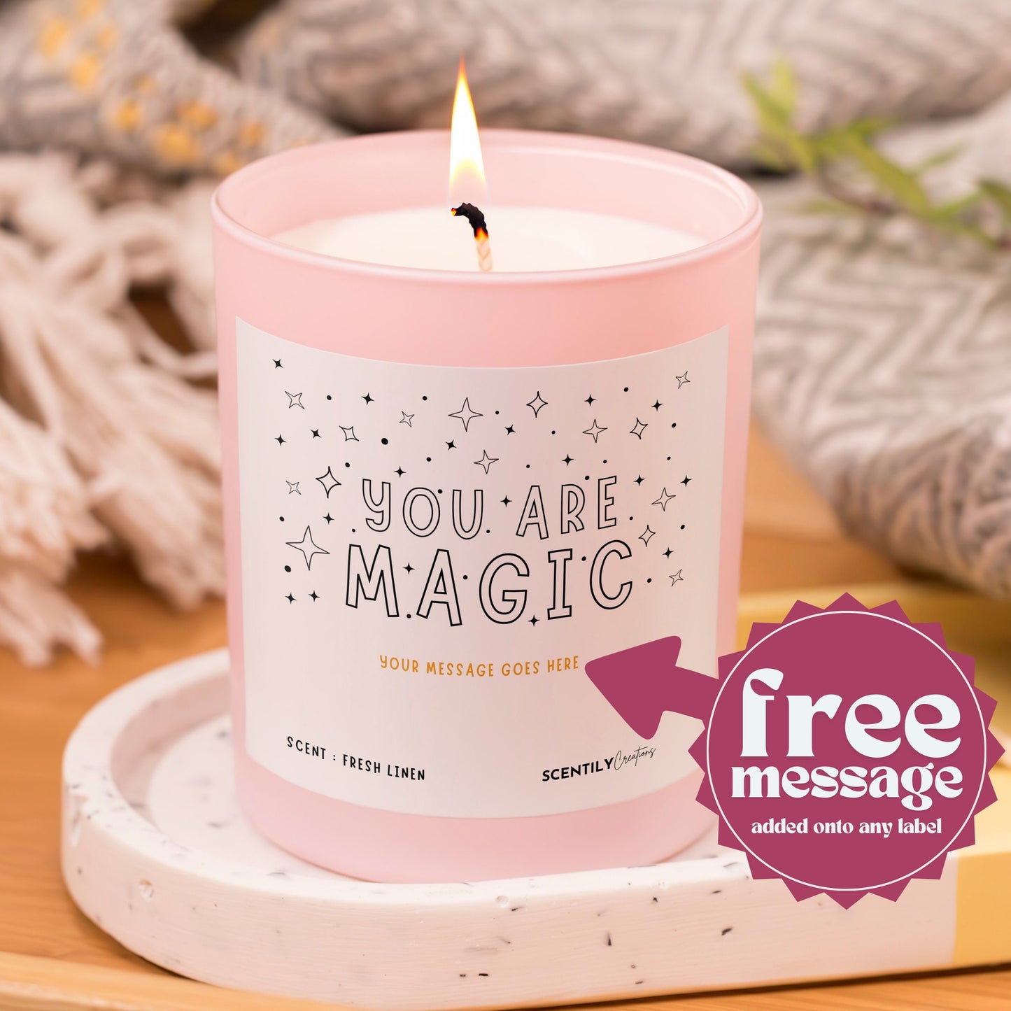 Thankyou Magic Scented Candle