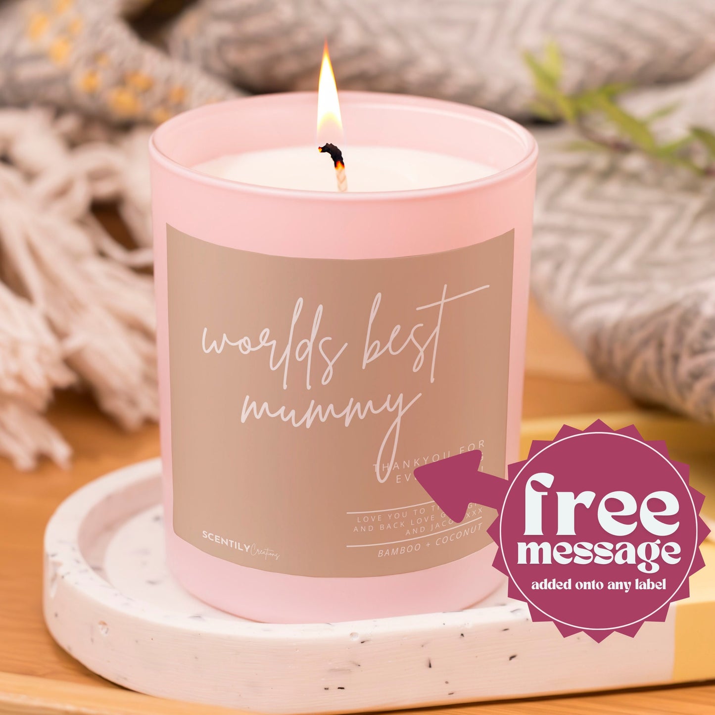 Worlds Best Mummy Scented Candle