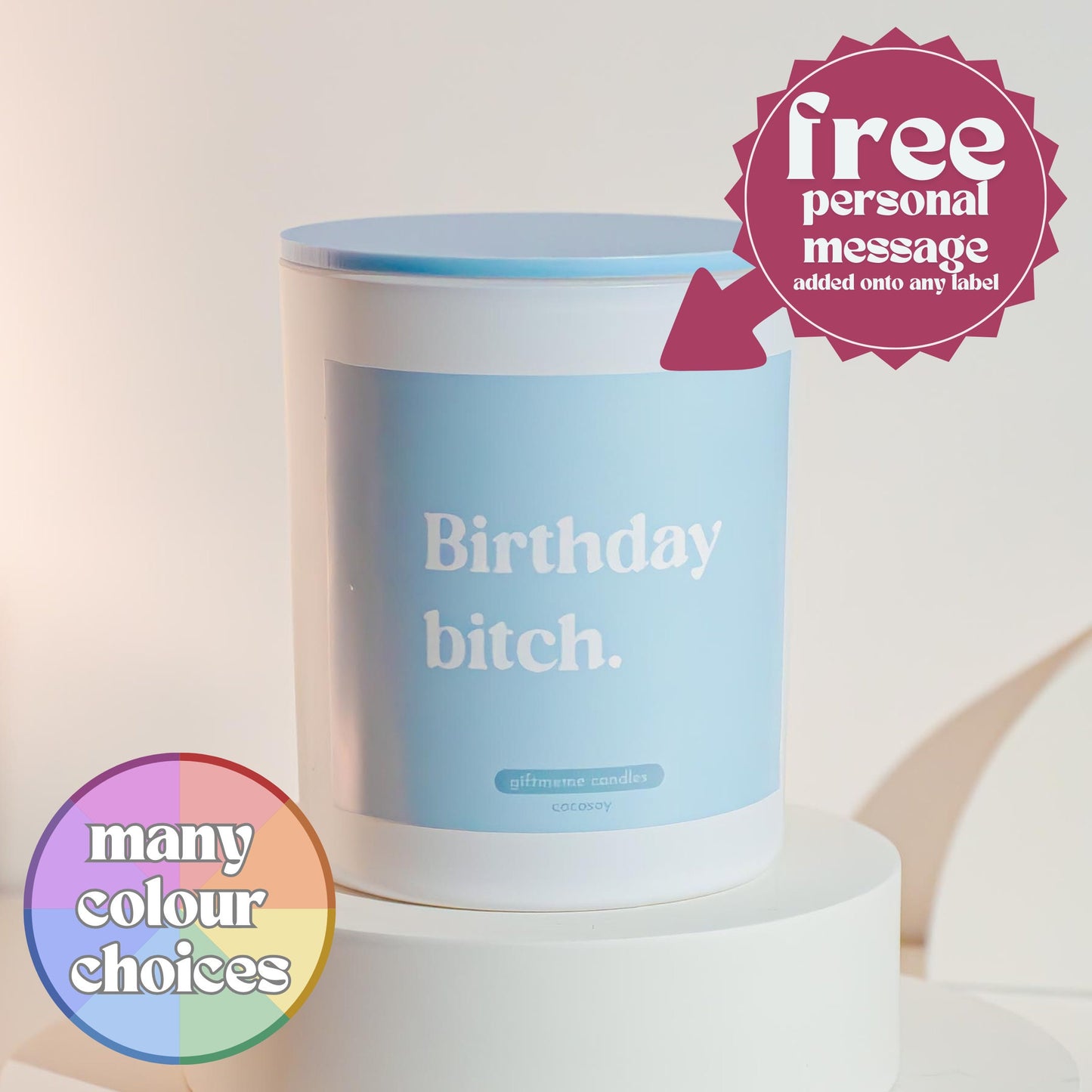 Birthday Bitch! Scented Candle