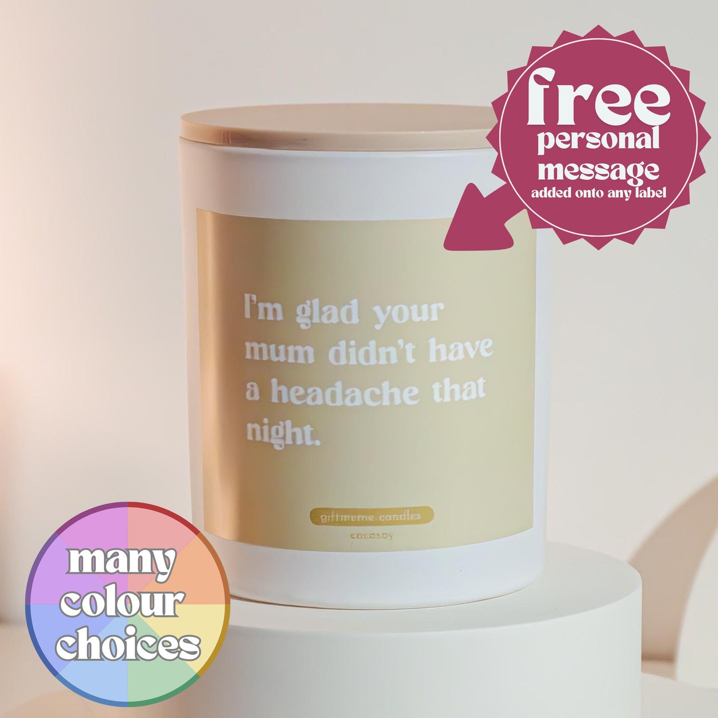 No Headache Scented Candle