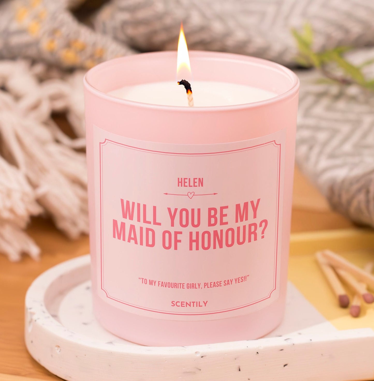 Maid of Honour Scented Candle