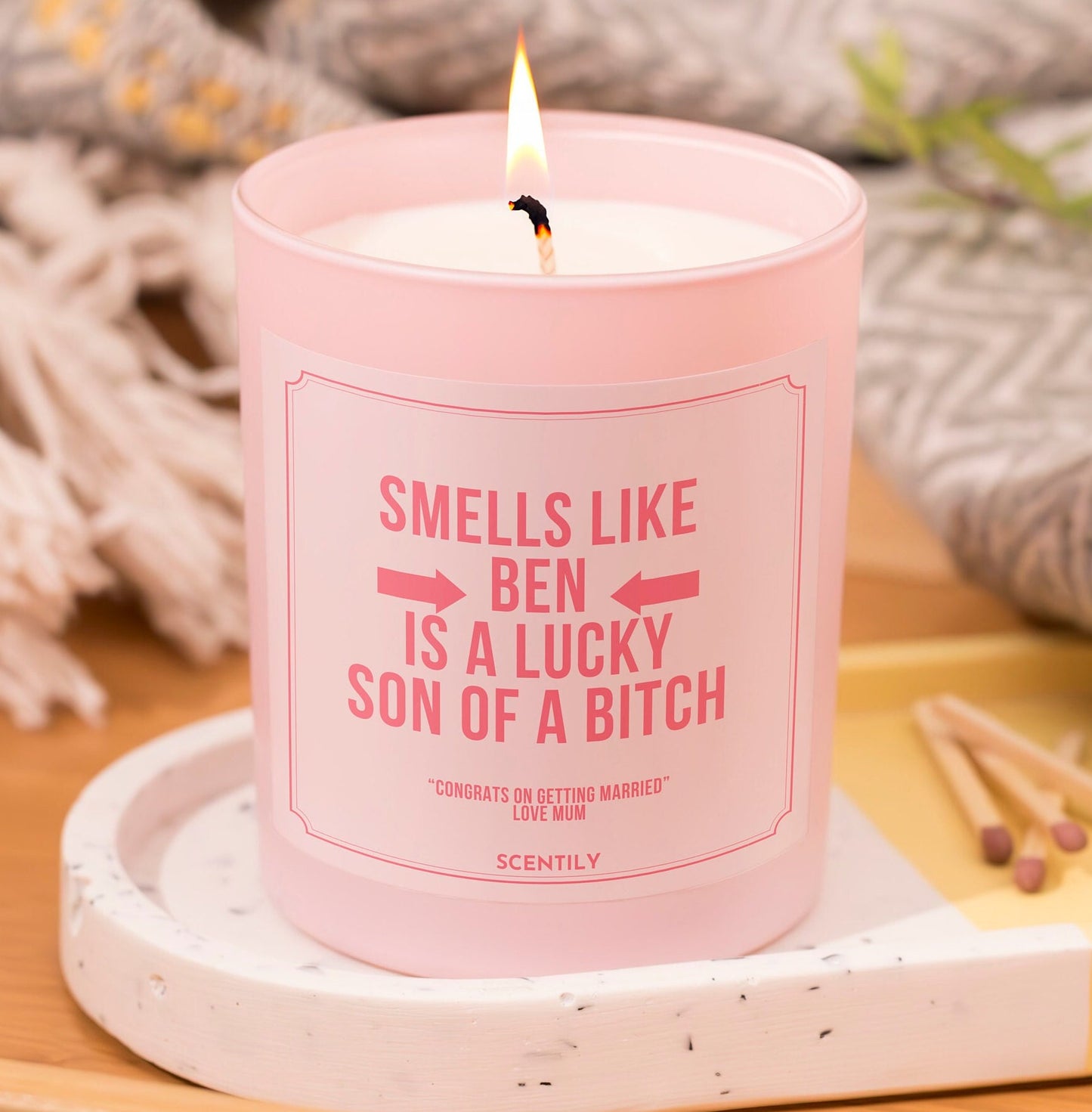Lucky SOB Scented Candle