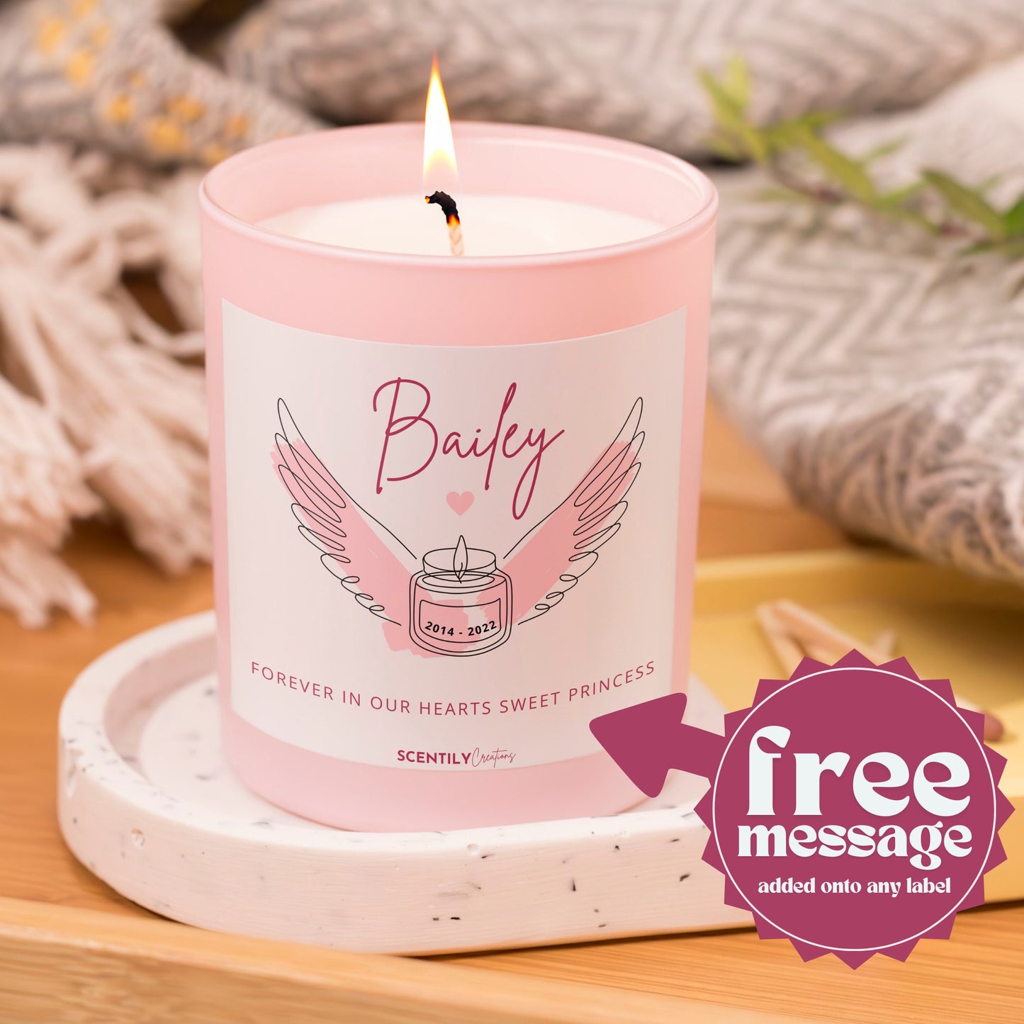 In Memory Of Scented Candle