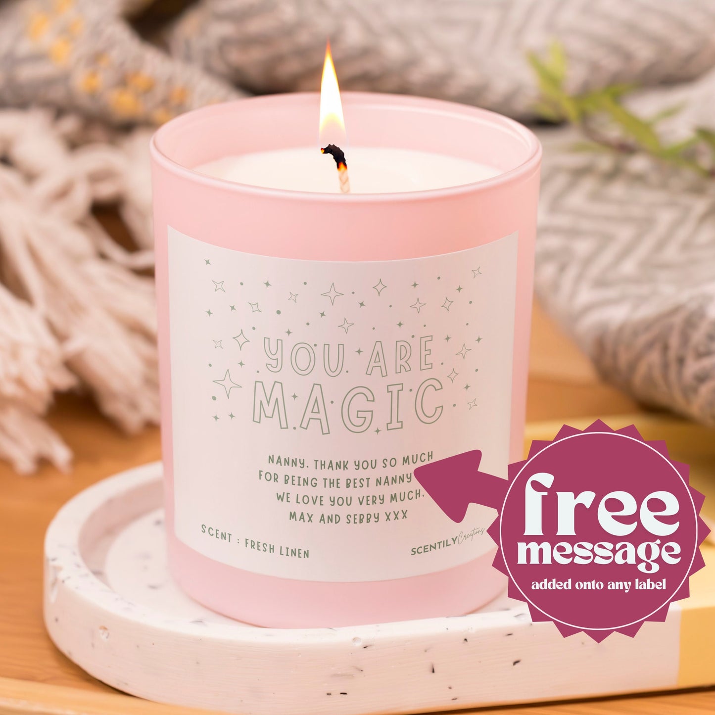 You are Magic Best Friend Scented Candle