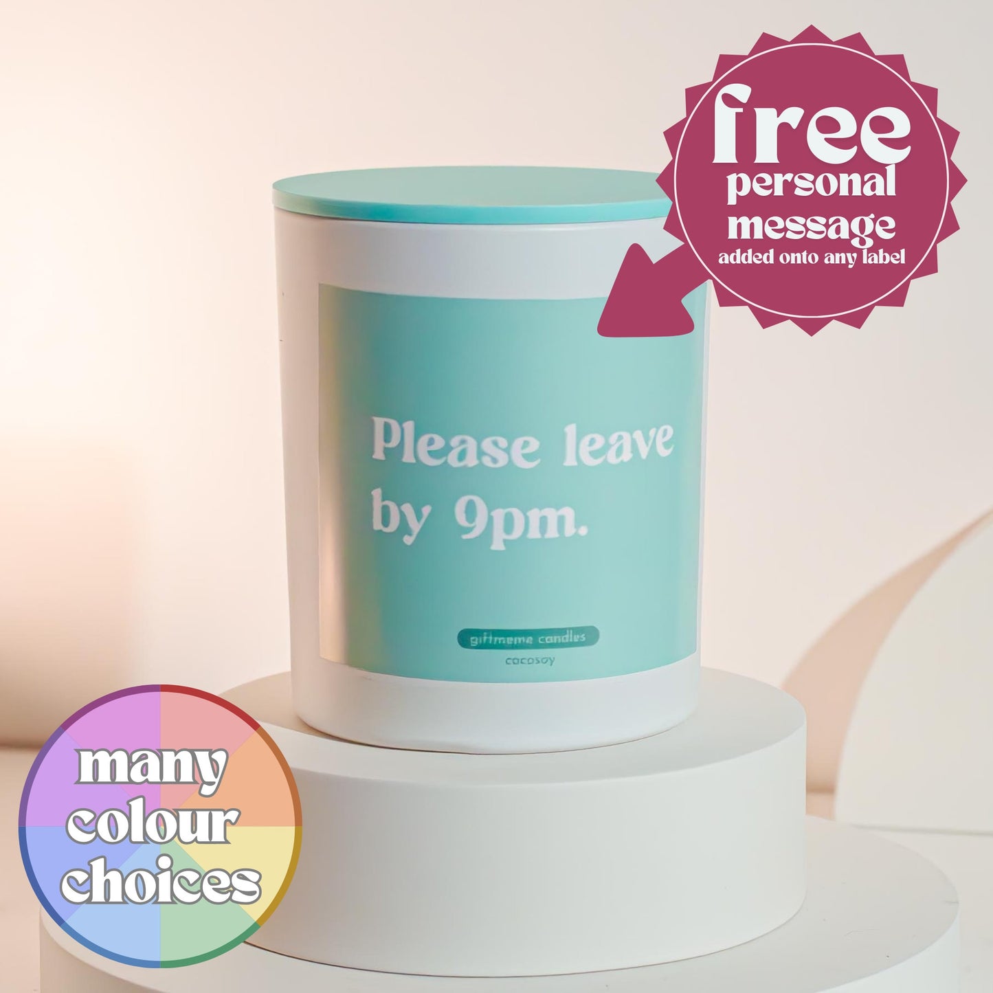 Please Leave by 9 Scented Candle