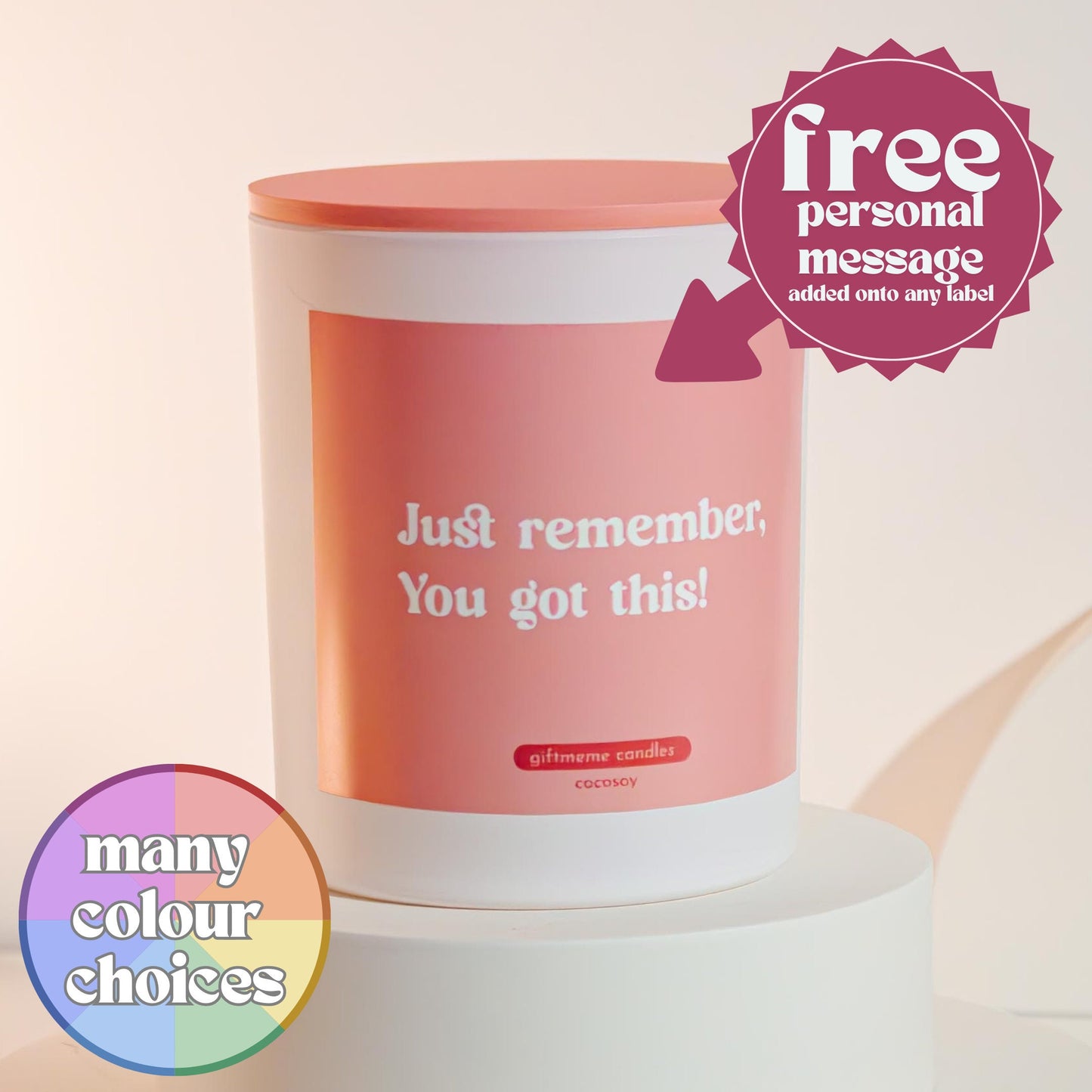 Positivity Candle for Good Mood