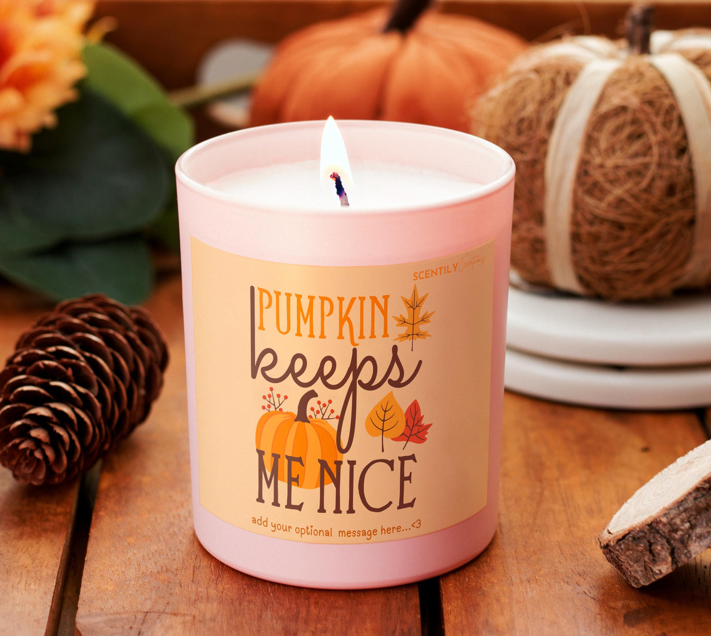 Pumpkin Nice Autumnal Candle