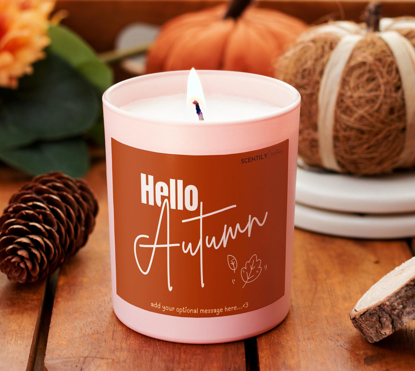 Hello Autumn Scented Candle