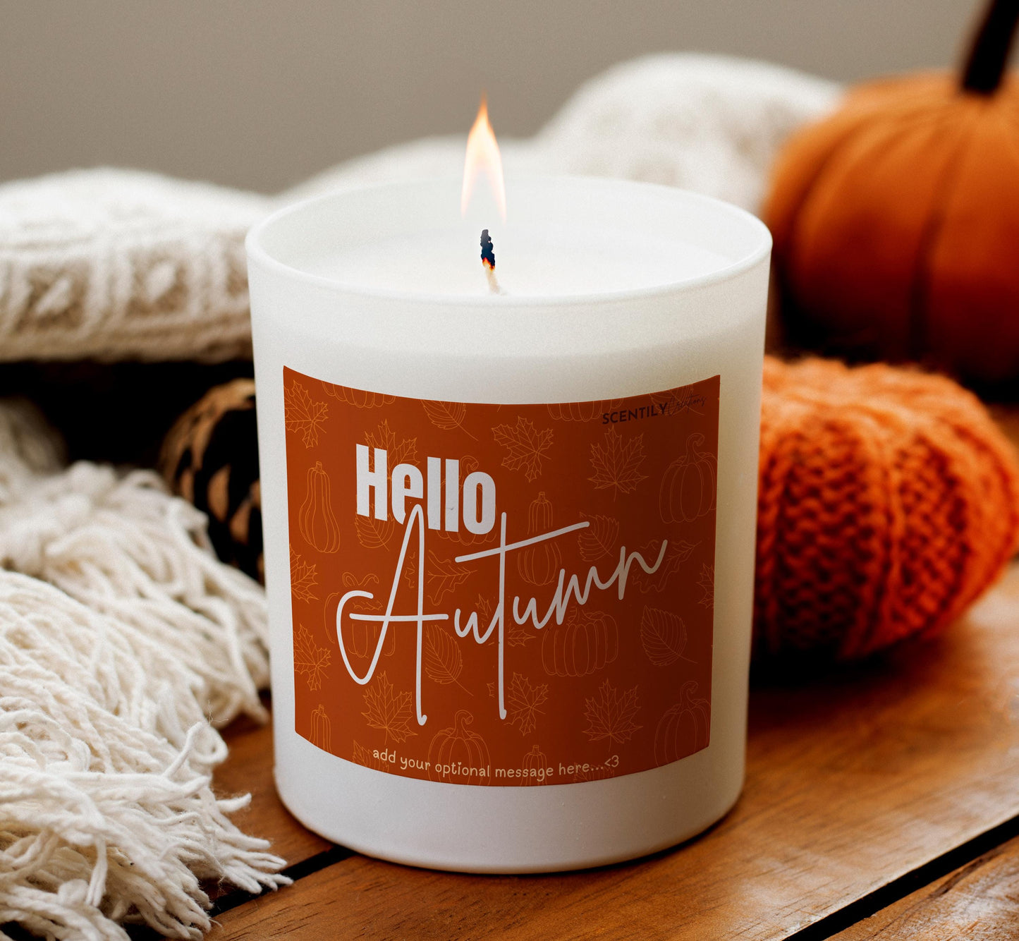 Hello Autumn Scented Candle