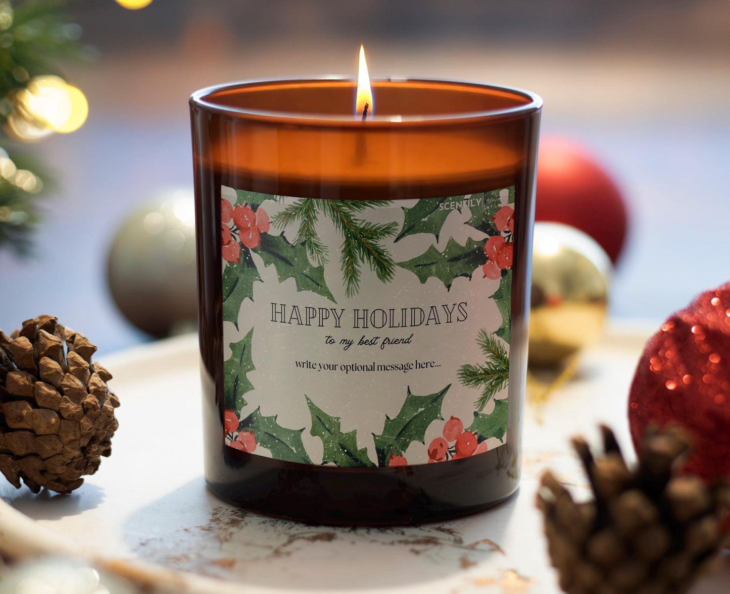 Christmas Ivy Scented Candle
