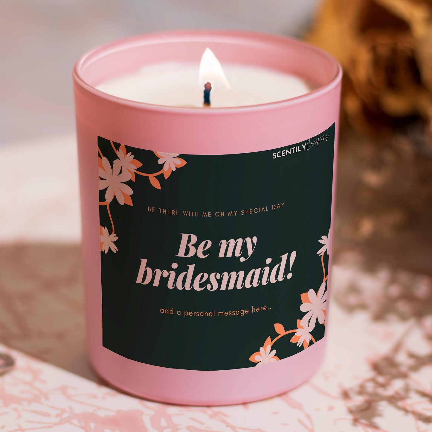 Be My Bridesmaid! Scented Candle