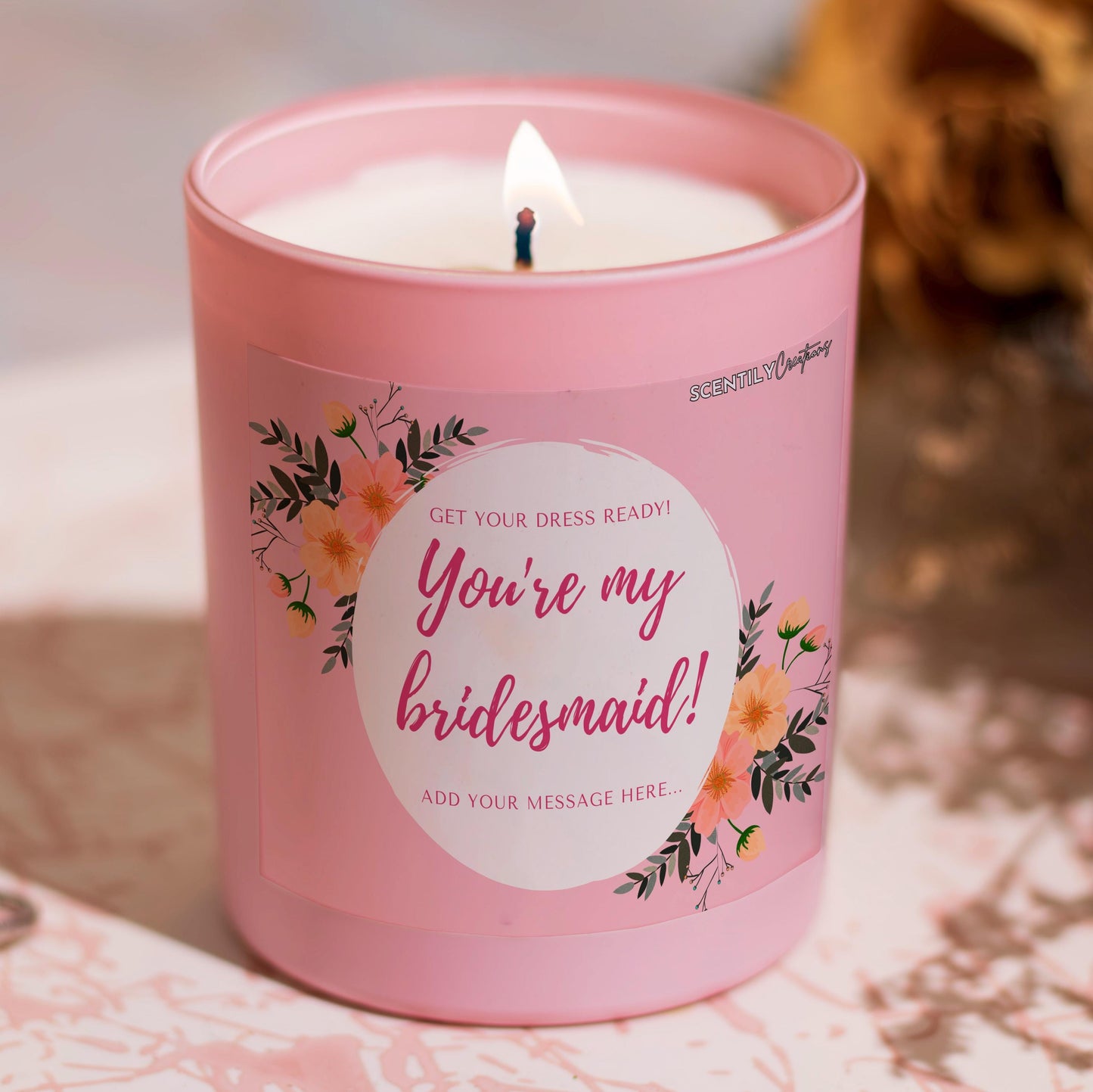 You're My Bridesmaid Proposal Scented Candle