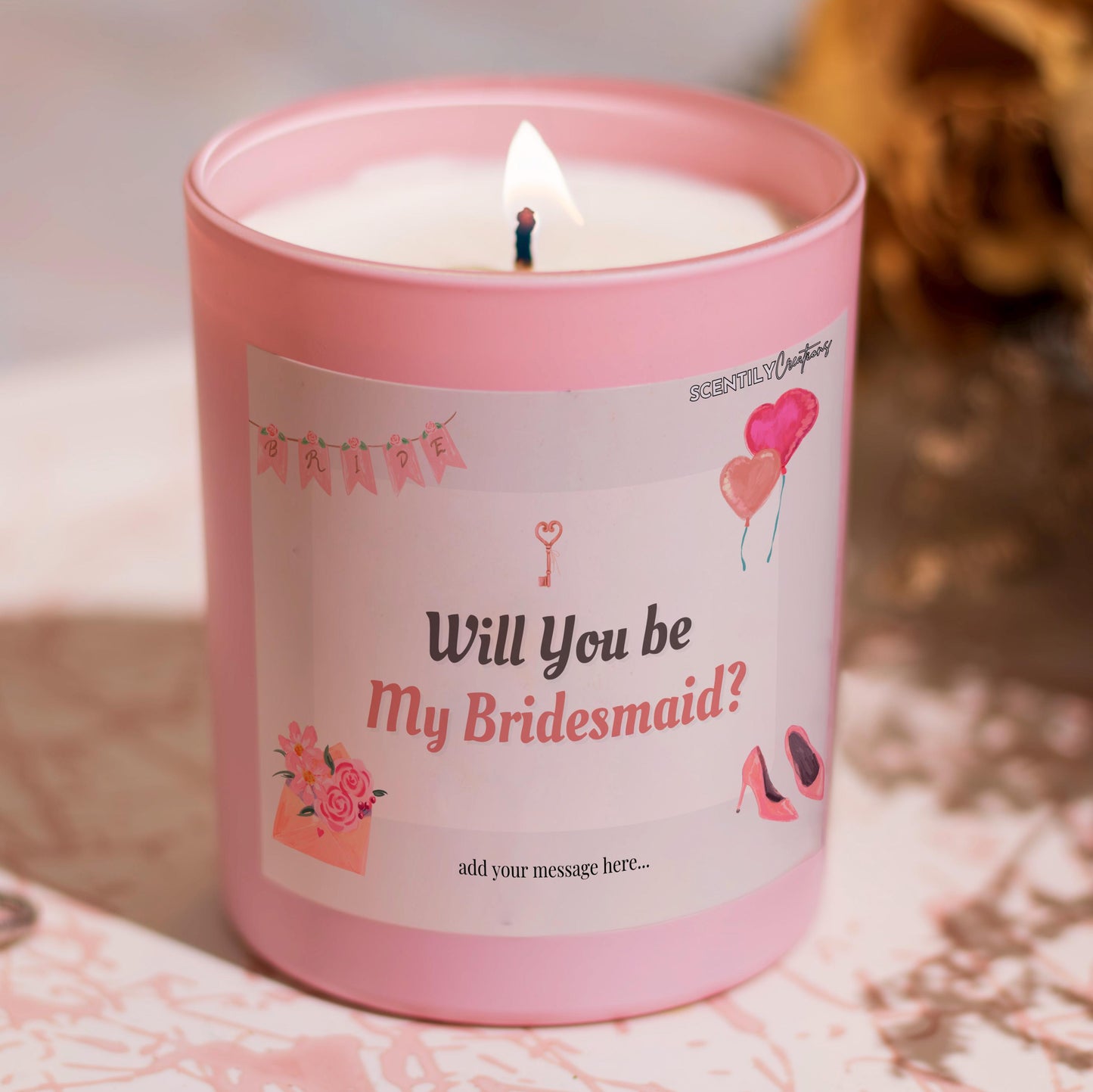 Be My Bridesmaid? Scented Candle