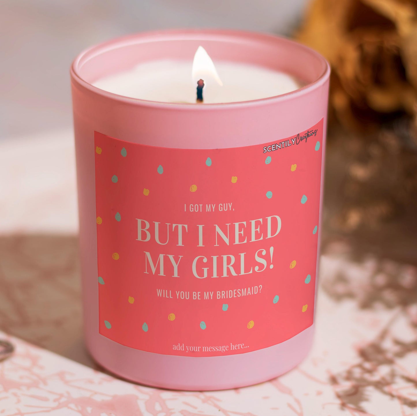 I Need My Girls Scented Candle