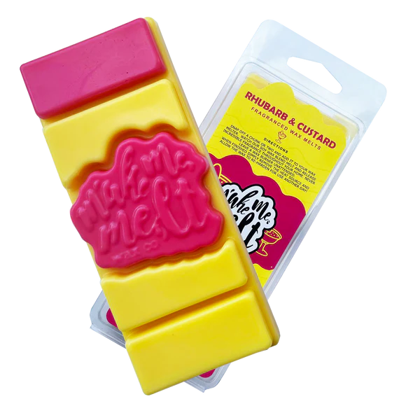 MakeMeMelt - Rhubarb & Custard Wax Bar