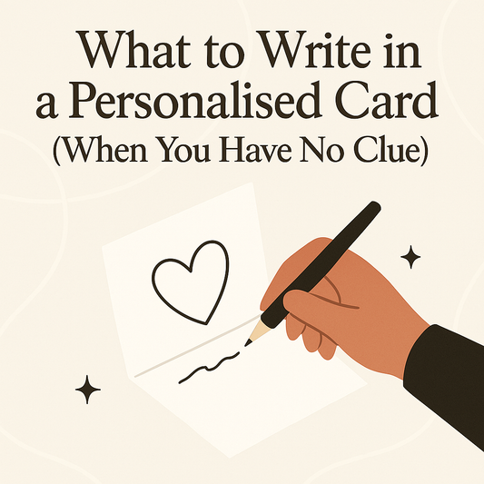 What to Write in a Personalised Card (When You Have No Clue)