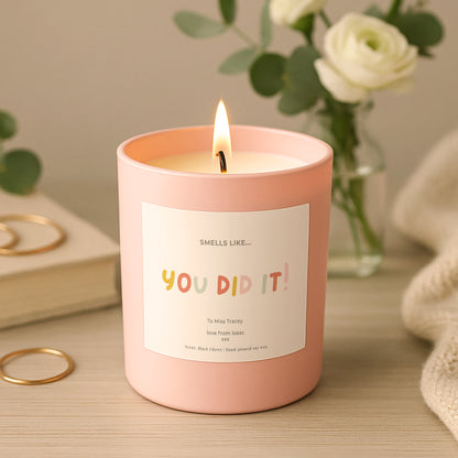 You Did It! Candle