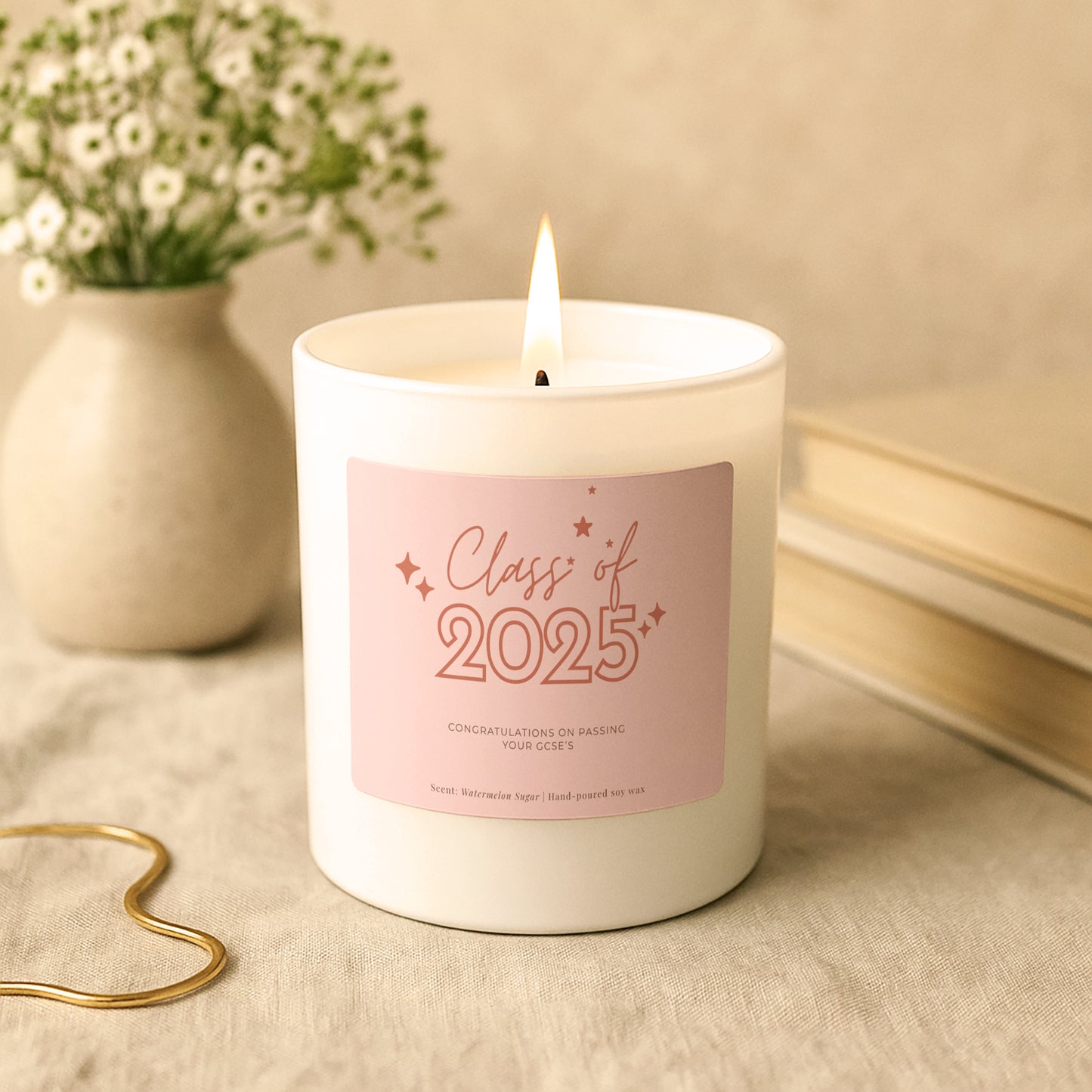 Class of 2025 Candle