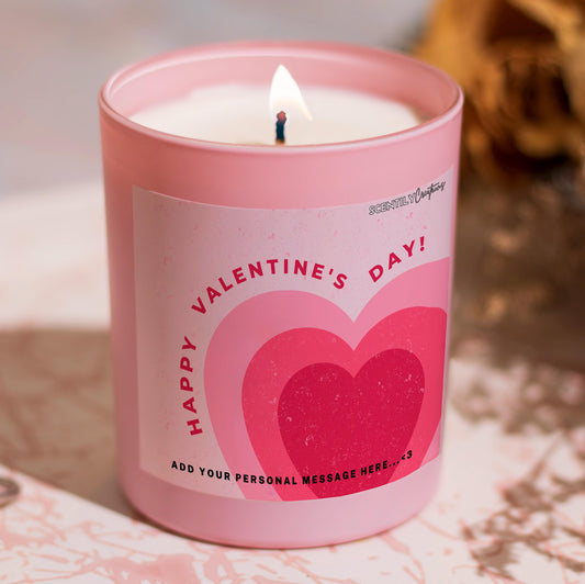 Valentine Heart Candle