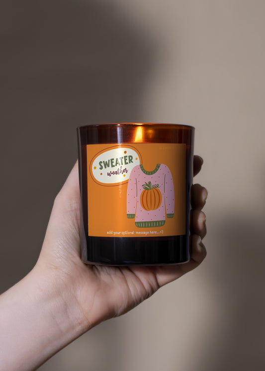 Sweater Weather Autumnal Scented Candle