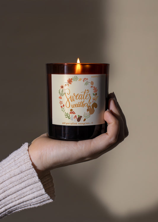 Sweater Weather Autumn Scented Candle