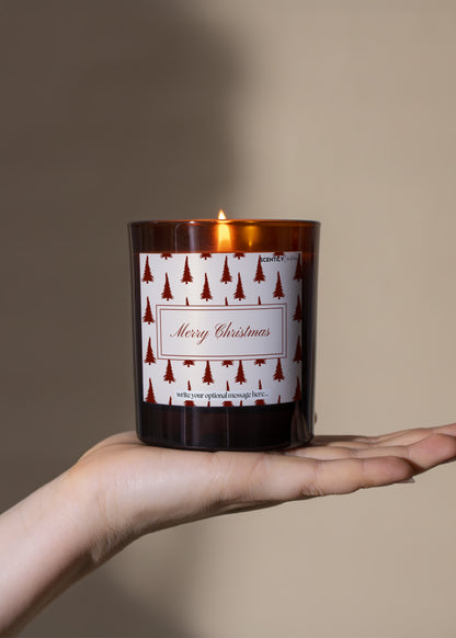 Christmas Tree Pattern Scented Candle