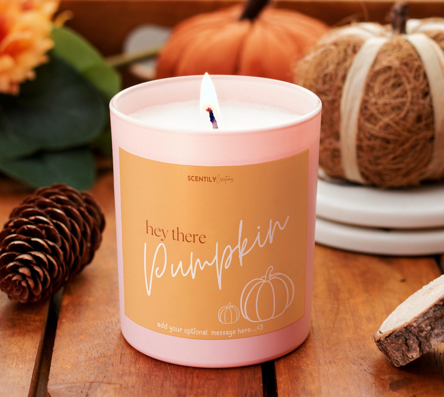 Hey Pumpkin Autumnal Scented Candle