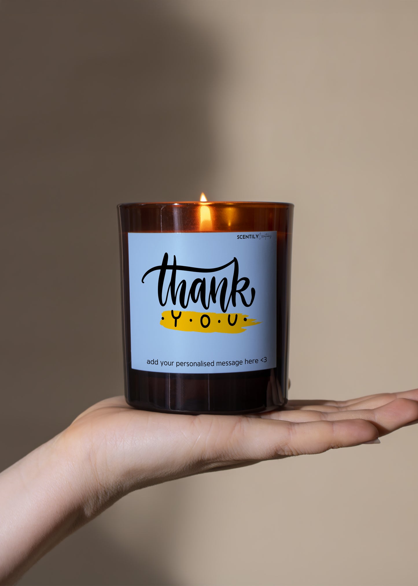 High Lighter Thank You Scented Candle
