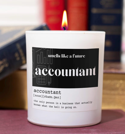 Future Accountant Scented Candle