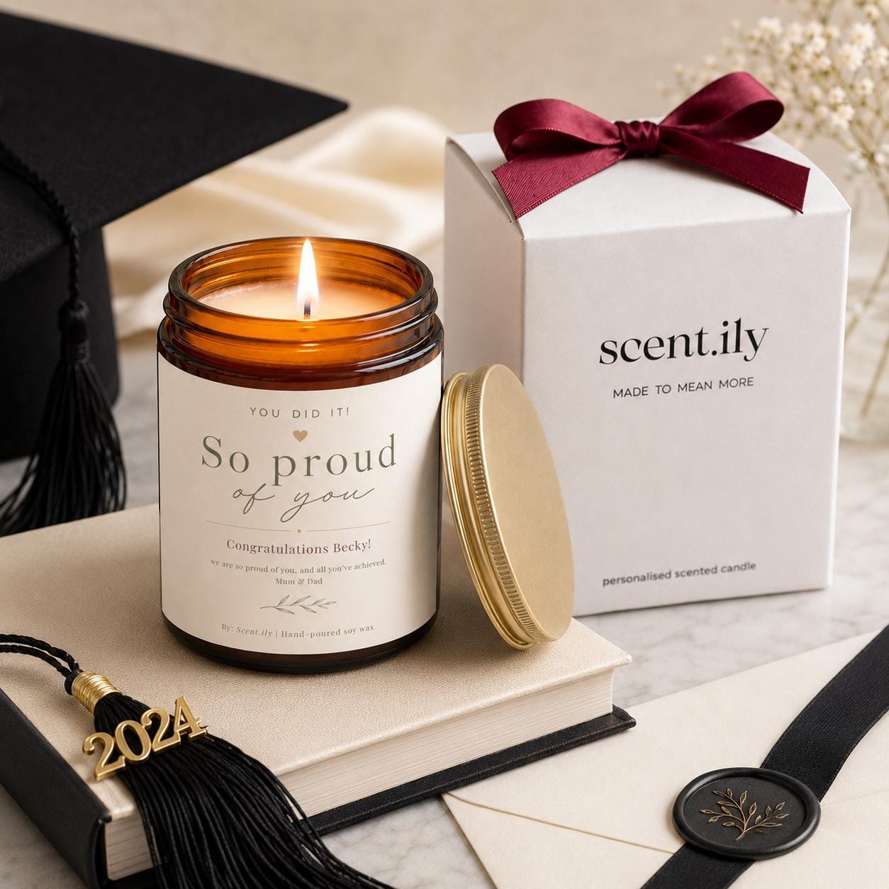 Personalised Exam Candle
