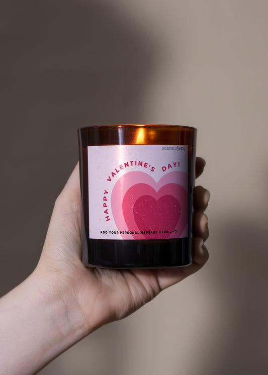 Valentine Heart Candle