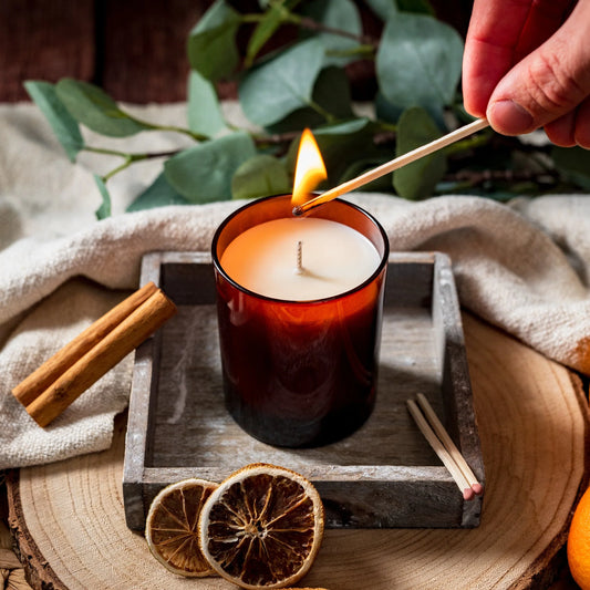 Amber Candle Jar Lid