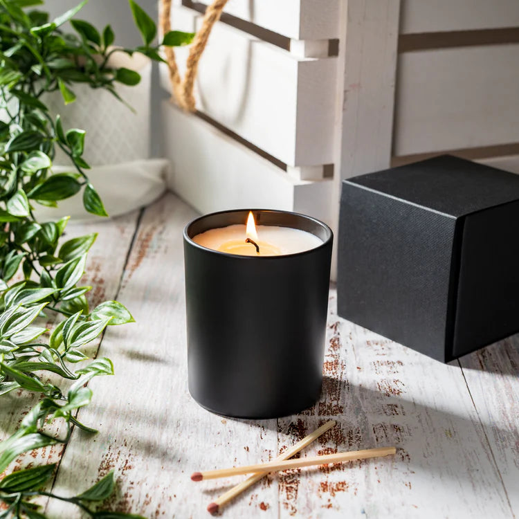 Matte Black Candle Jar Lid
