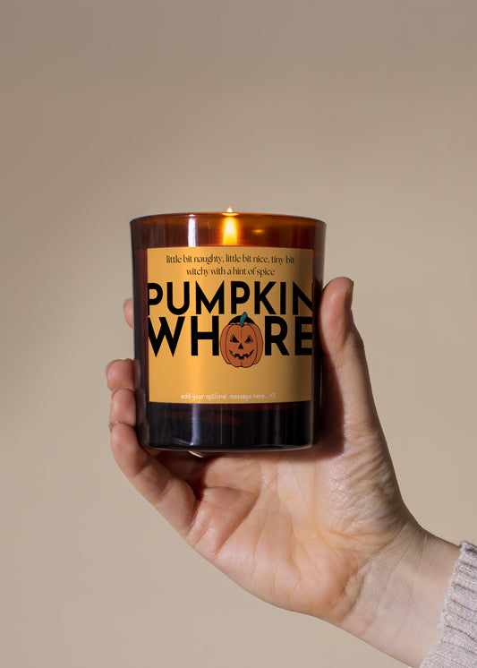 Pumpkin Wh ore Autumnal Candle