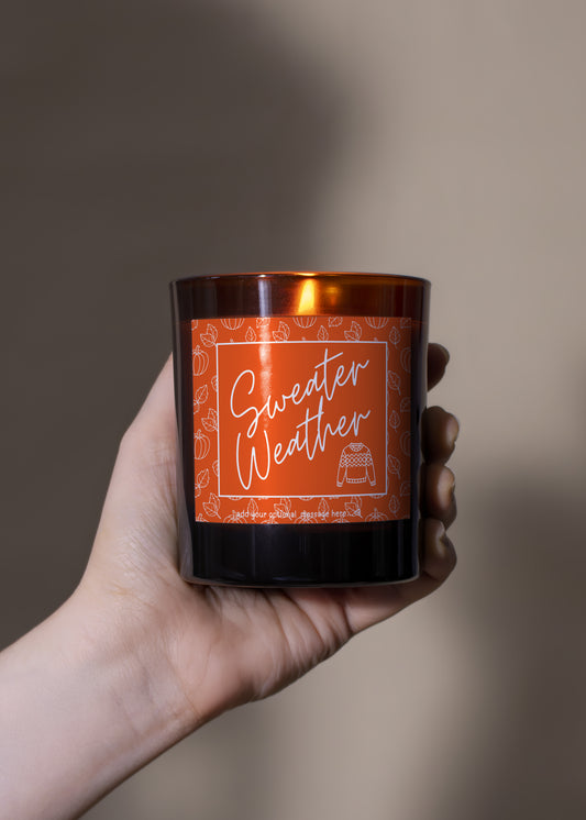 Sweater Weather Autumnal Candle